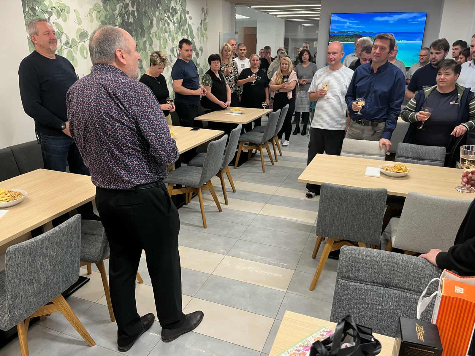 Narozeniny v našem vedení-Slavili jsme společně!